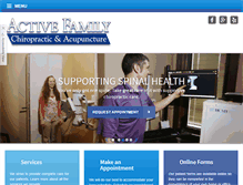 Tablet Screenshot of activefamilygi.com
